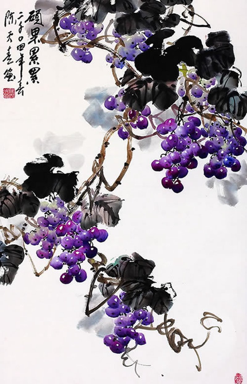 个人画展开幕花篮贺词
